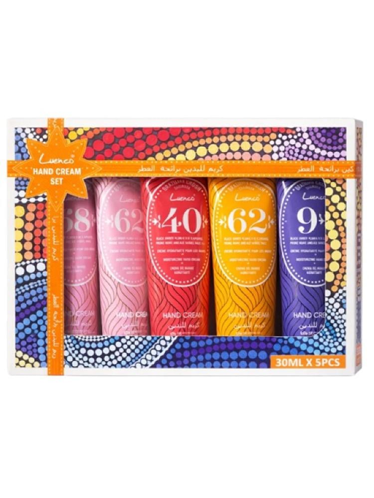 Best Hand Cream Set Perfume 5 Scents Lucnco 5x30ml