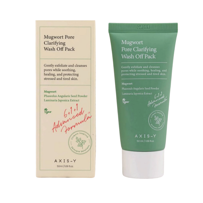 Axis-y Mugwort Pore Refining Cleanser 50ml Soothing Face Wash