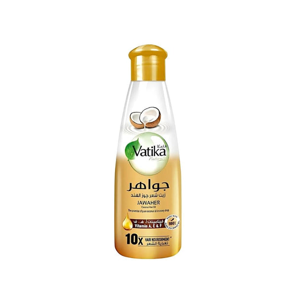 Vatika Coconut Hair Oil, Moisturizing Scalp Treatment, 300ml