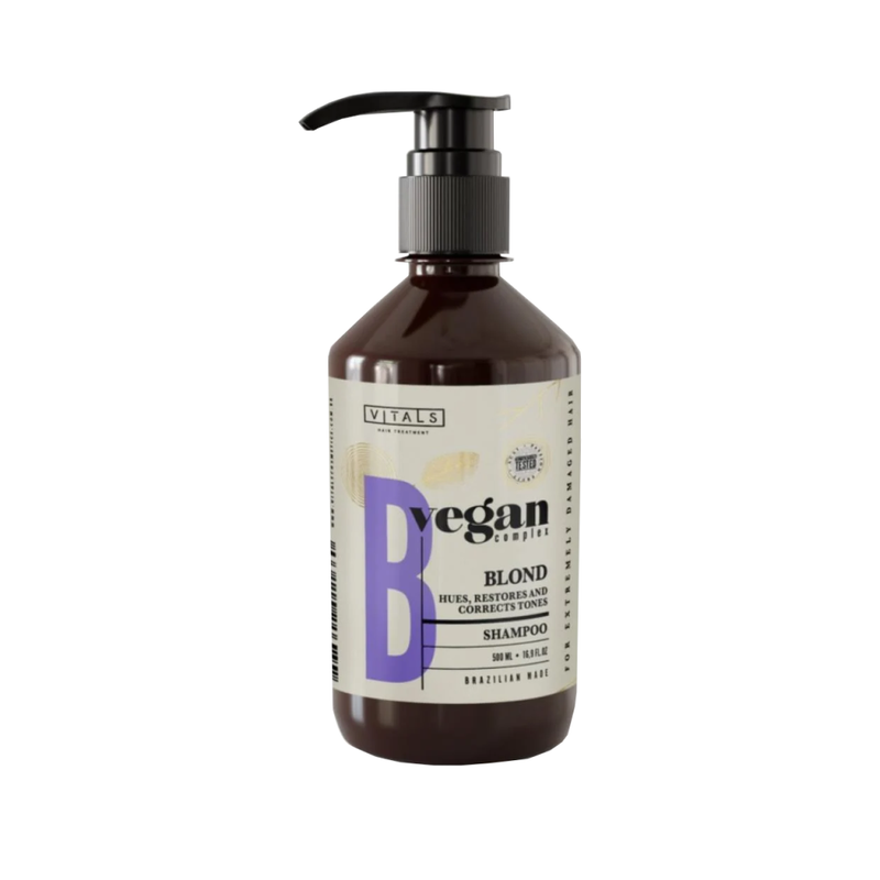 Vegan Shampoo for Blonde Hair Colour Protecting and Repairing Vitals 500ml