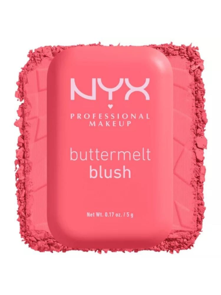 Cream Blush Highly Pigmented Buildable NYX Buttermelt 04 U Know Butta 6g