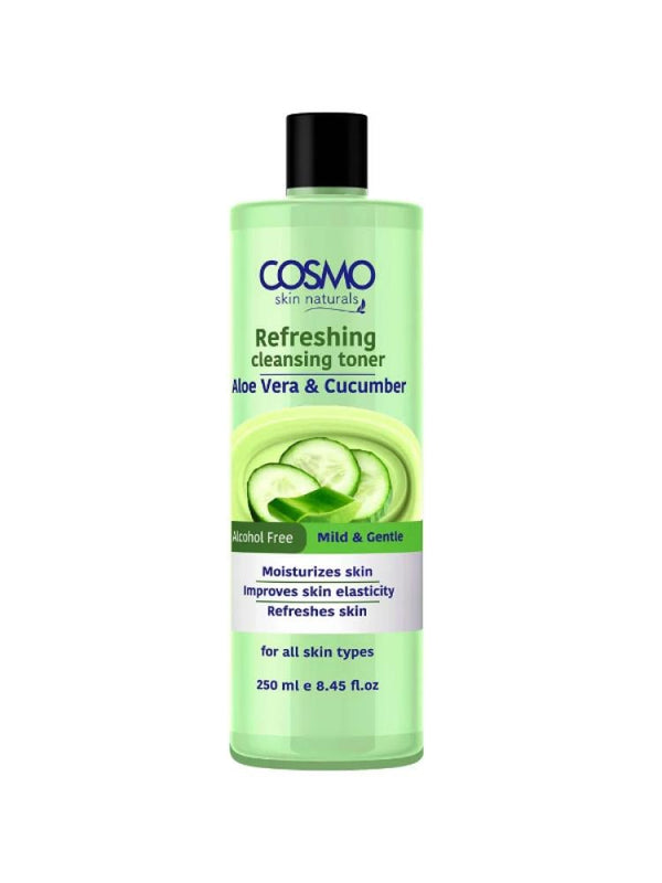 Cosmo Toner with Aloe Vera and Cucumber - 250 ml