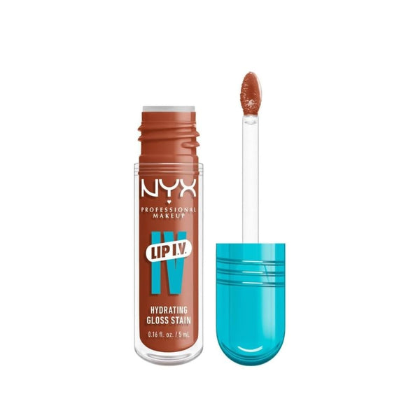 Nyx VIV Serum Moisturizing Lip Gloss Caramel Drip 01
