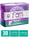Best Sanitary Pads for 10 Year Olds Regular Size with Wings Fam 30 Pads