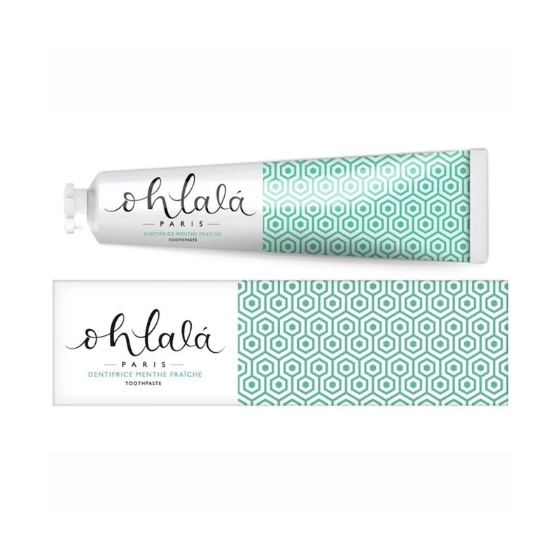 Ohlala Mint Toothpaste, Fluoride Whitening Formula, 75ml