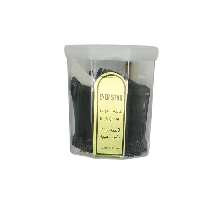 Hair Clips for Women Medium Black Secure Hold Everstar 02918