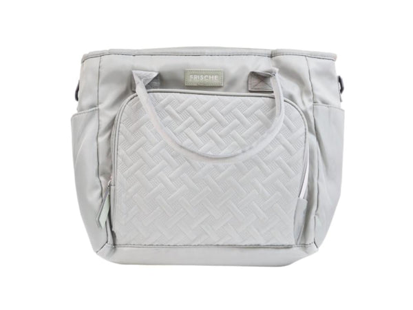Salon System Multi-Pocket Cosmetic Travel Bag - Water-Resistant, Random Color