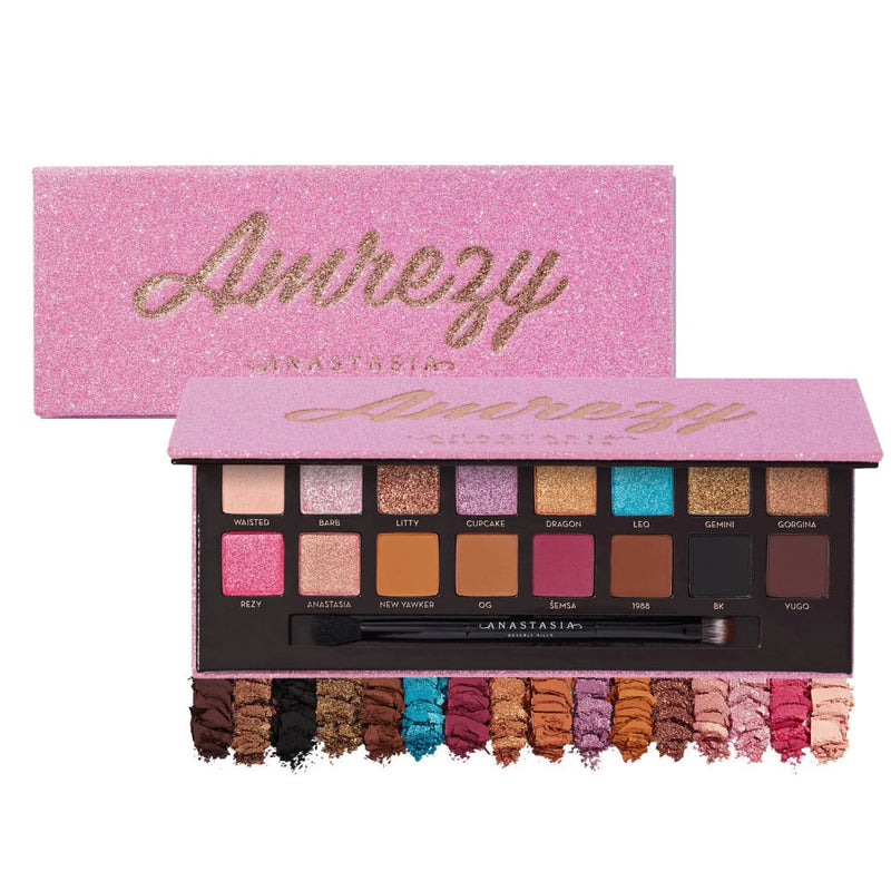 Anastasia Eyeshadow Palette Amrezi 16 Shades Metallic Sheen ABH 1 Piece