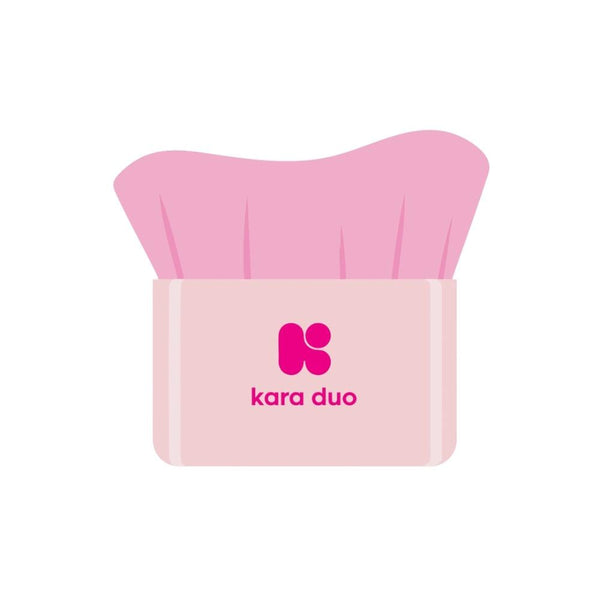 Kara Duo Highlighter Blending Brush Dense Bristles Liquid and Cream