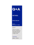 Retinol Facial Serum for Smooth Radiant Skin by Q+A 30ml