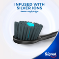 Best Toothbrush 2022 Soft Antibacterial Bristles 4D Pack of 2 Signal