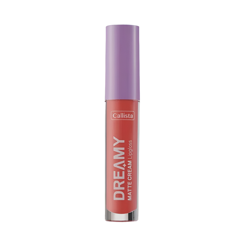 Callista Dreamy Creamy Matte Lip Gloss, 206 My Kingdom, with Macadamia Oil