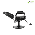 Salon System Women's Haircut & Makeup Chair - Black B68762