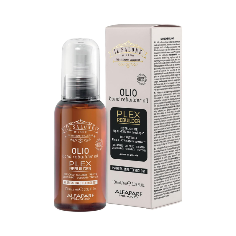 El Salone Milano Plex Hair Oil Nourishing Smoothing Treatment 100ml