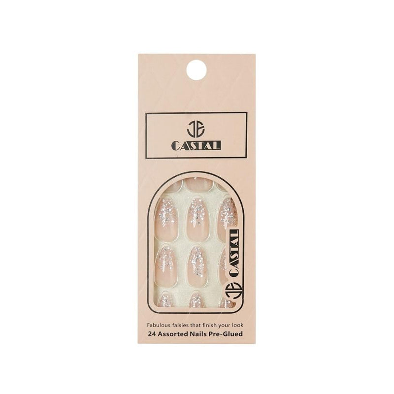 Castal C11 Self-Adhesive Artificial Nails 24 Piece Set