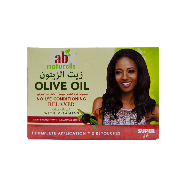Ab Naturals Hair Straightening Kit Olive Oil Enriched Sodium-Free