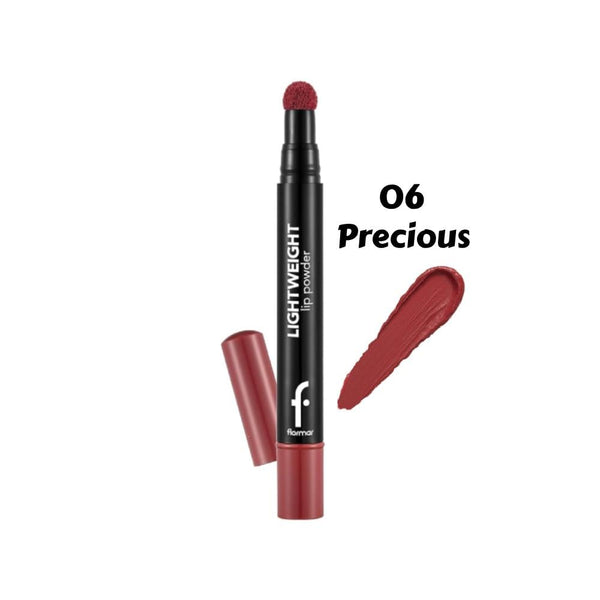 Flormar Light Wigget Lipstick 06 Precious Matte Finish Vitamin E