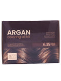 Argan Hair Dye Set 6.35 Caramel with Argan Oil - 75ml
