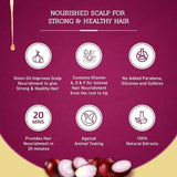 Vatika Onion Nourishing Hair Oil for Hair Growth & Strength 300ml