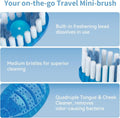 Beauty System 10-Piece Toothbrush, Toothpaste, Floss Set