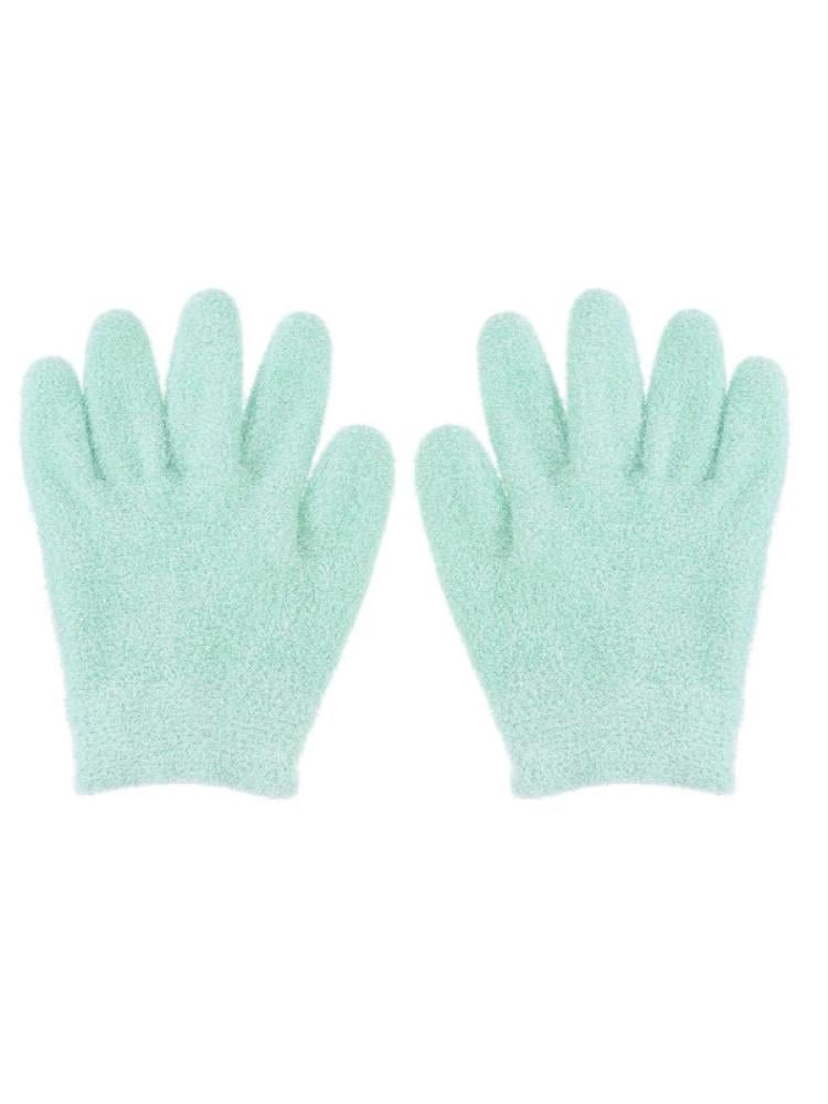 Spa System Bath Gloves - Light Green