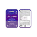 Melatonin Supplement Strips Natural Sleep Support Chamomile Lavender NutriLiving 30 Strips