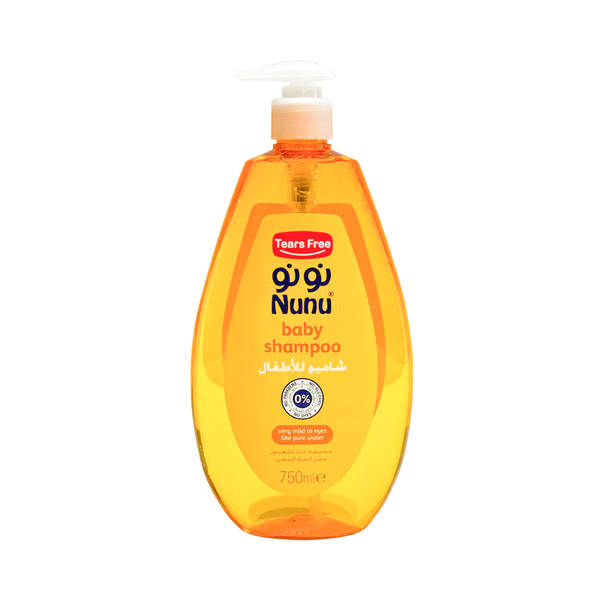 Nunu Baby Shampoo Extra Mild, Tear-Free Formula, 750ml