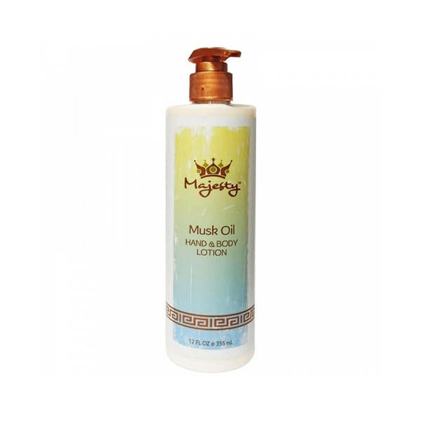 Best Body Lotion for Dry Skin Musk Nourishing Moisturizer Majesty 355ml