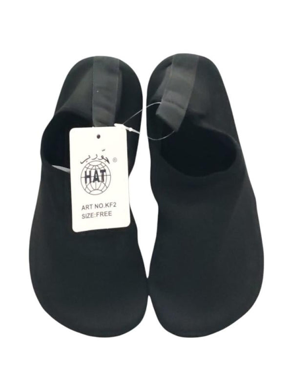 Hajj and Umrah Shoes - Black - Unisex - Free Size