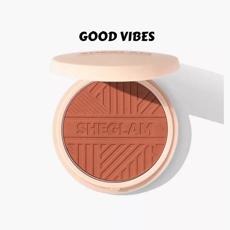 Matte Blush Highly Pigmented Vegan Formula SHEGLAM Divine Flush 6.8g
