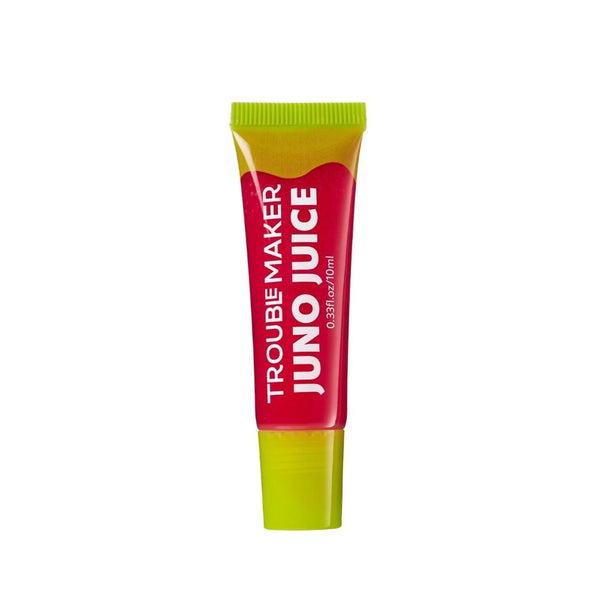 Pink Lip Gloss Hydrating Shine Formula Paris Hot Pink Troublemaker 5ml