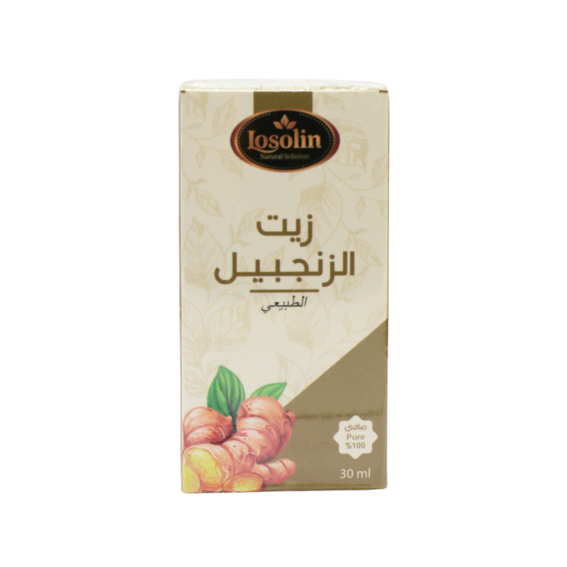 Losolin Concentrated Ginger Oil Natural Extract for Massage & Hair, 30ml
