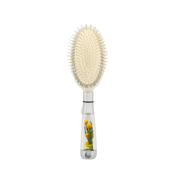 Shams Large Detangling Hairbrush Wooden For Long Thick Hair