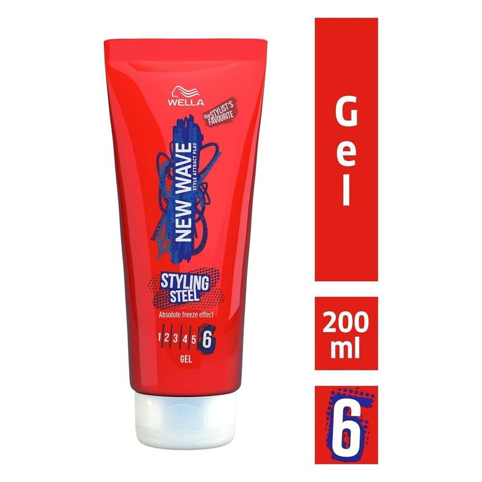 Wella Styling Hair Gel Strong Hold for All Hair Types 200ml