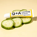Caffeine Eye Serum Puffiness Dark Circles Q+A 15ml