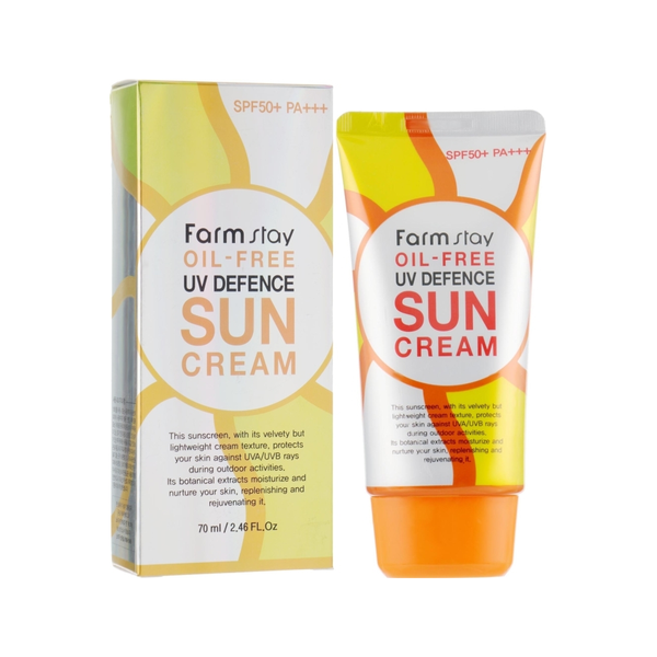 Farm Stay Oil-Free Sunscreen SPF 50+ PA+++ Grape Stem Cell 70ml
