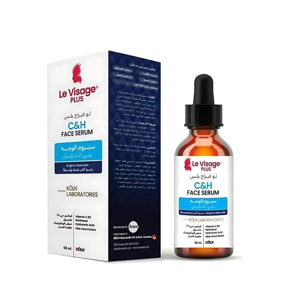 Le Visage Plus Facial Serum with Vitamin C & E, 50ml
