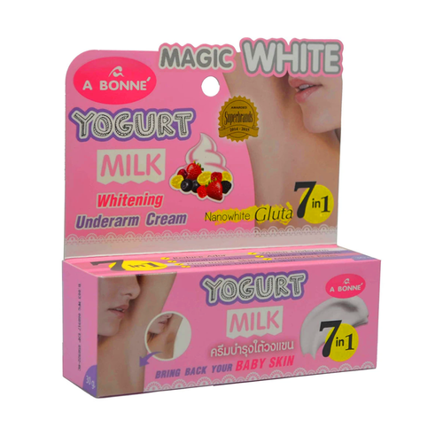 Underarm Whitening Cream Yogurt and Milk Formula A Bonne 30g
