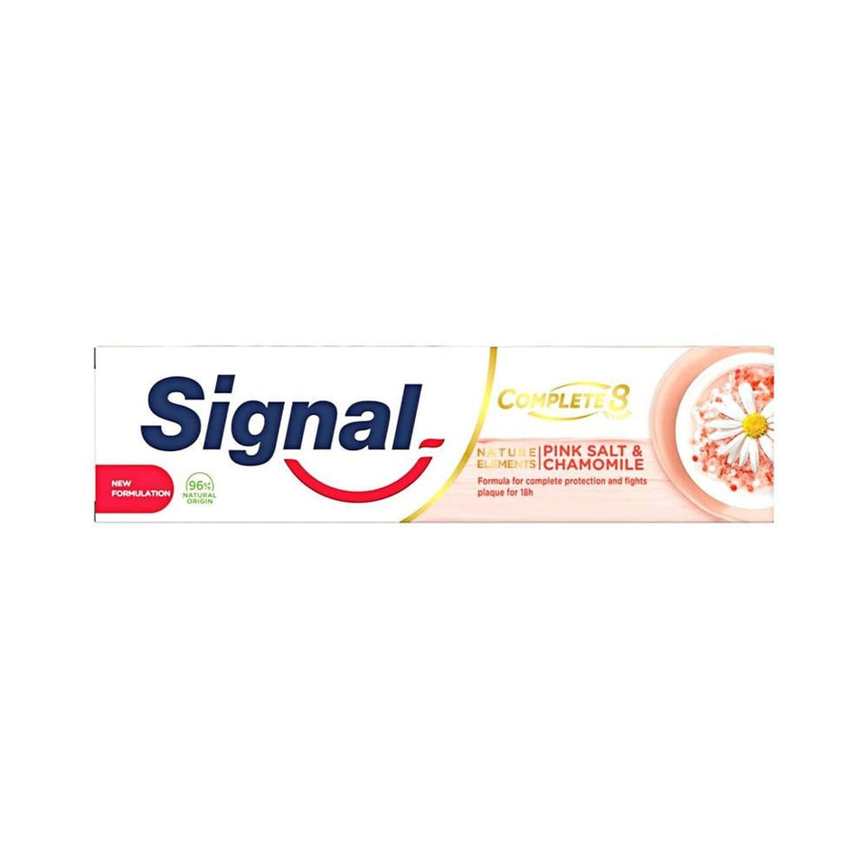 Signal Complete 8 Pink Salt & Chamomile Toothpaste Fresh Breath & Gum Care 75ml