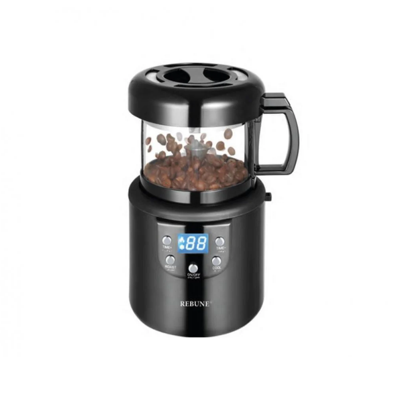 Rebune RE-2-126 Electric Coffee Roaster, 1400 Watts, 100g Capacity