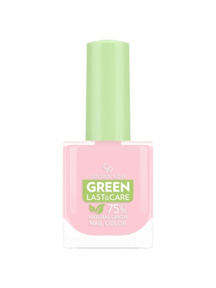 Green Nail Polish Last & Care Golden Rose 10.2ml Shade 106 Pink