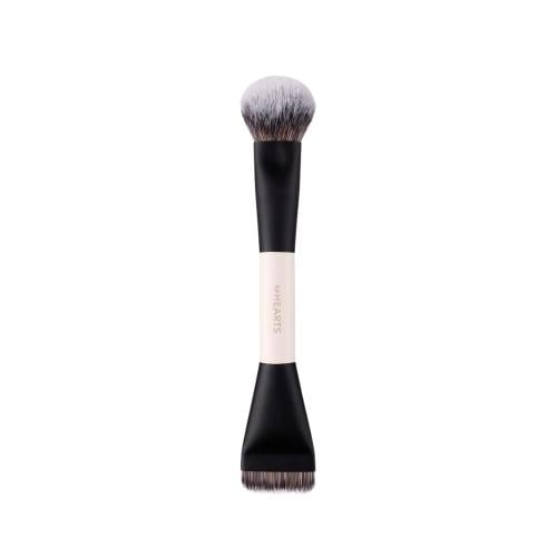 Hearts Angled Dual Foundation and Contour Brush B004 Synthetic Bristles