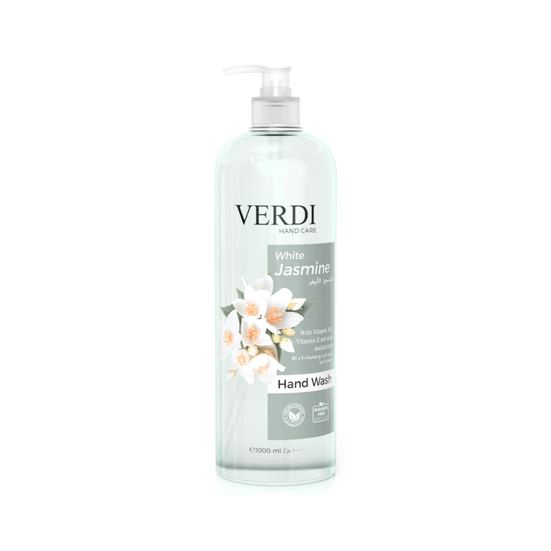 Verdi Hand Wash White Jasmine Moisturizing Liquid 1000ml