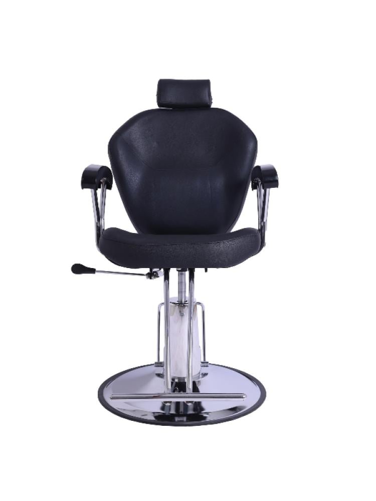 Salon System Chiron Women's Hair Cutting and Makeup Chair - Black