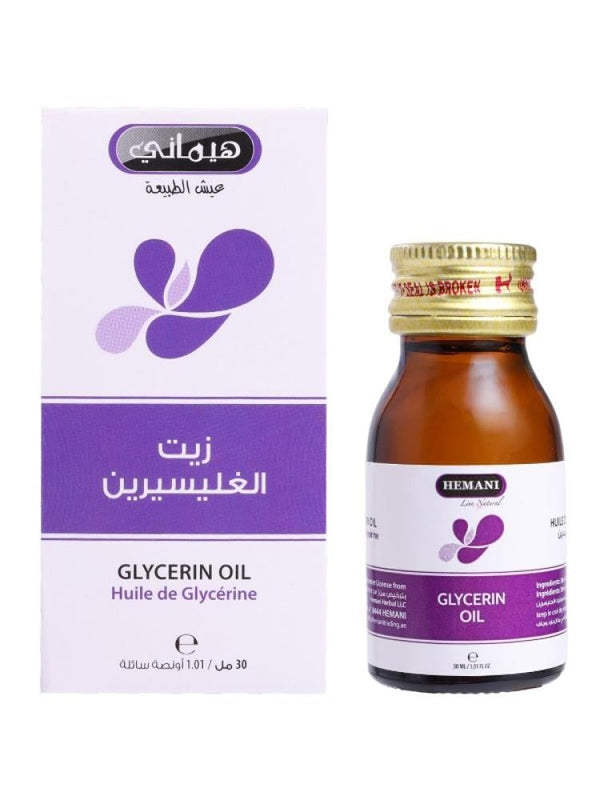 Glycerin Oil for Dry Skin Moisturizing Hemani 30ml