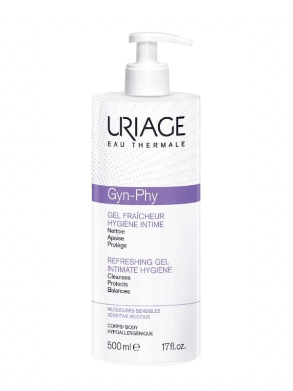 Intimate Wash Gentle pH Balance Lactic Acid Uriage 500ml