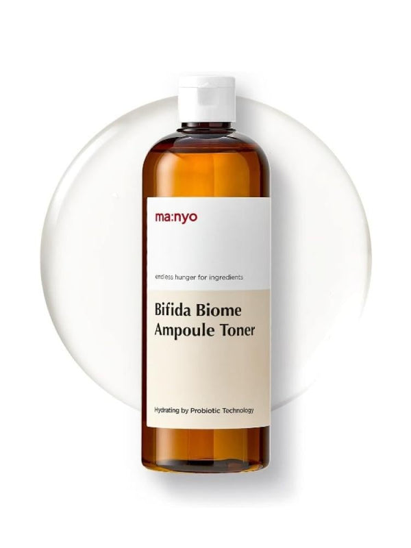 Manyo Bifida Biome Ampoule Toner - Probiotics, Hyaluronic Acid, PHA - 400ml