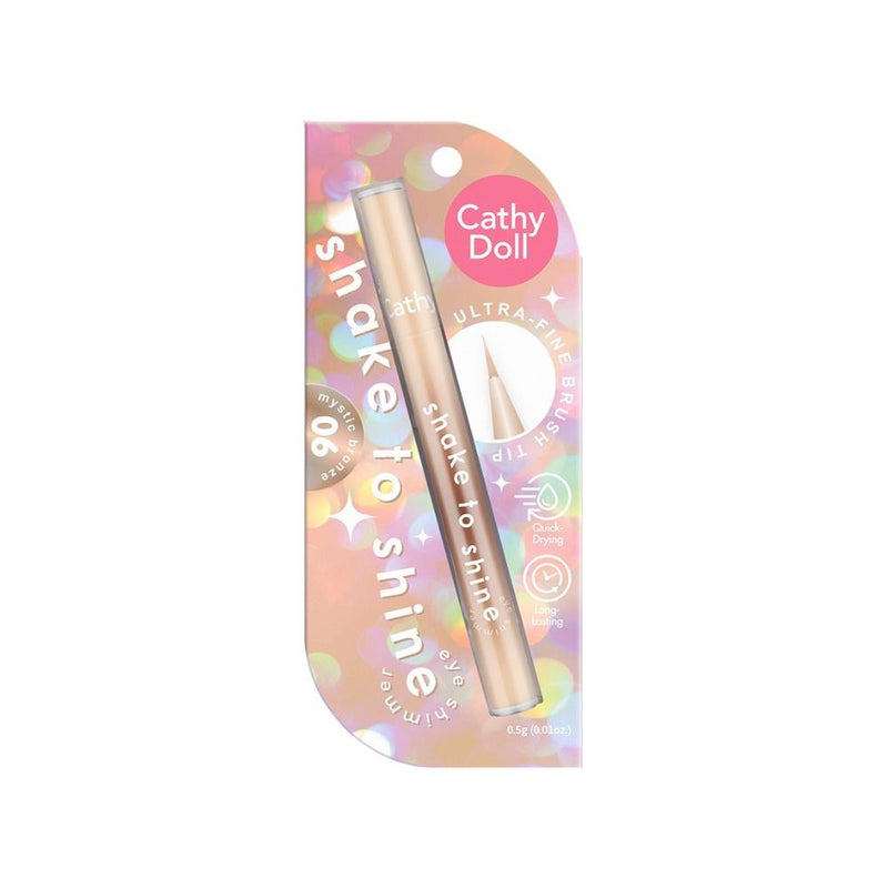 Shimmer Liquid Eyeliner Waterproof Precision Mystic Bronze Cathy Doll 0.5g