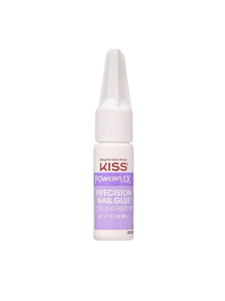 Kiss Power Flex Precision Fast Dry Nail Glue with Extended Nozzle - 3g