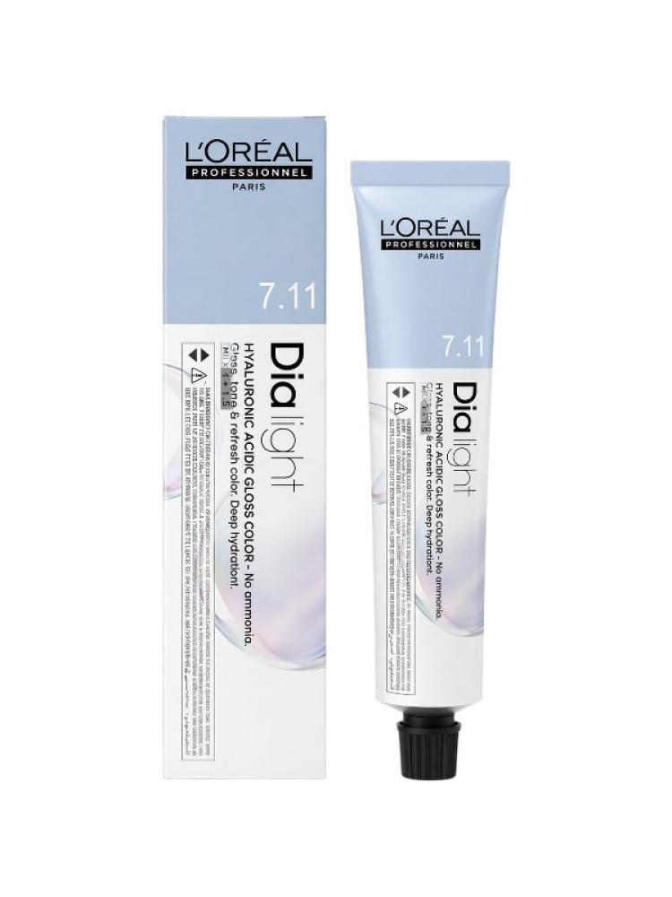 L'Oréal Professionnel Dia Light Hair Colour 7.11 Intense Ash Blonde 60 ml